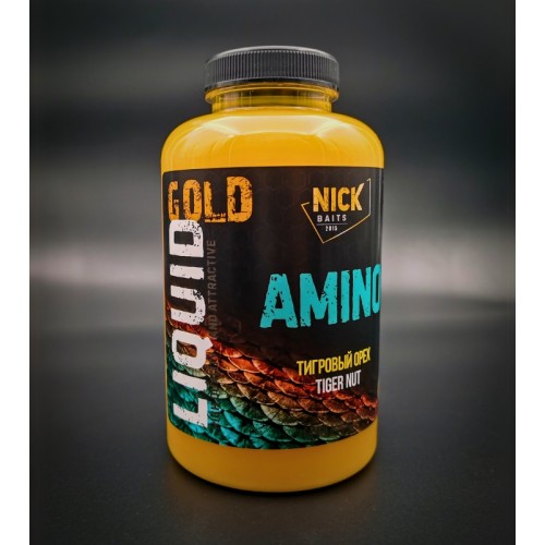 Жидкий ликвид NICK BAITS GOLD Liquid Amino (Тигровый орех/Tiger nut) 500мл
